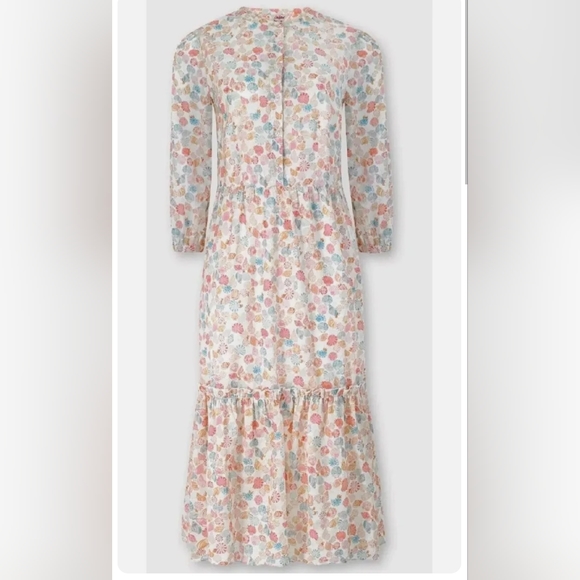 Cath Kidston Dresses & Skirts - Ex  Cath Kidston Dress  Cotton Blend Seaside Shells, Tiered  Prairie Size UK 10